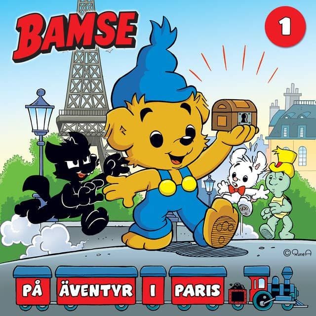 Bokomslag på Bamse.